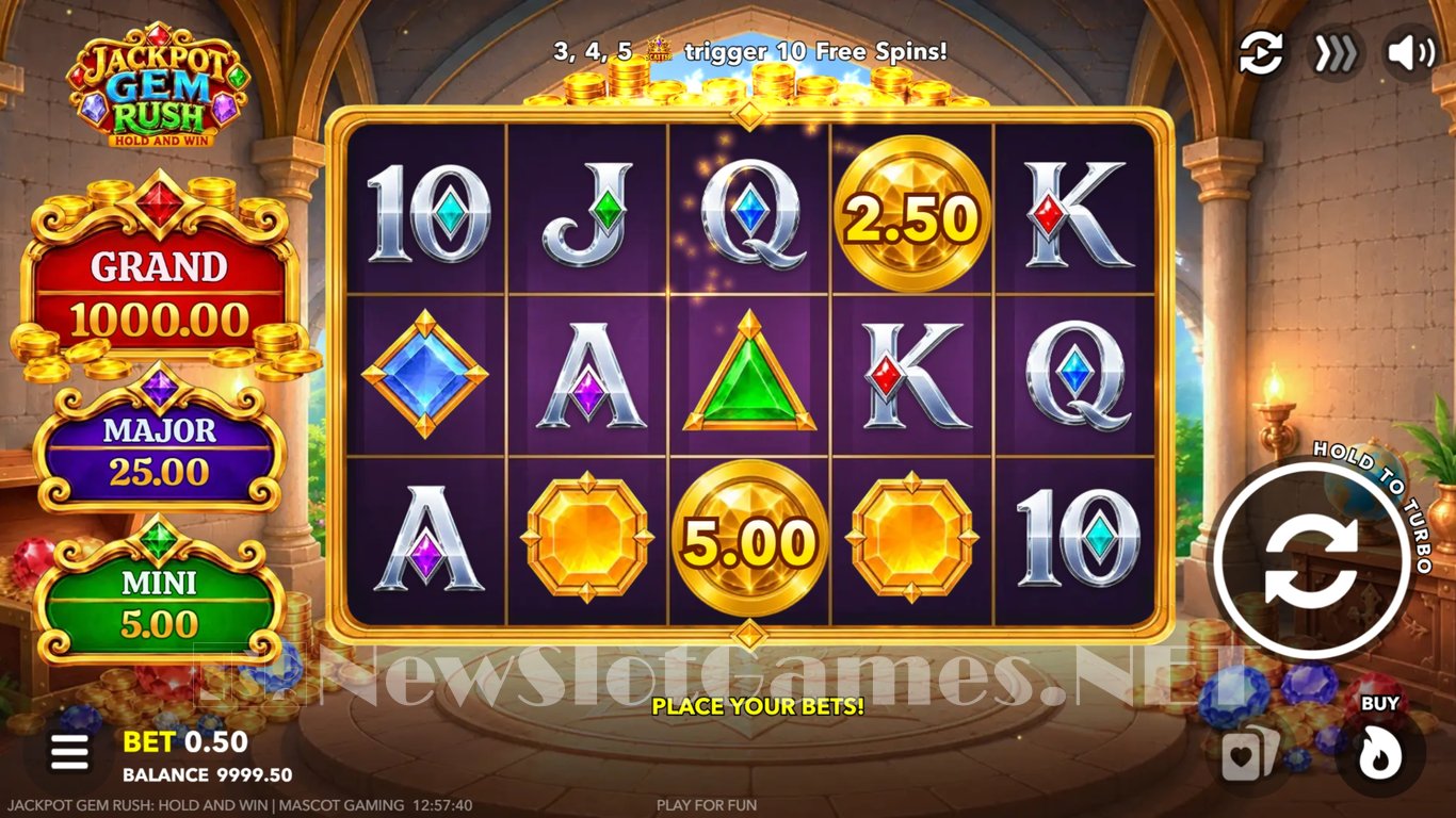 Jackpot Gem Rush Slot Demo Image