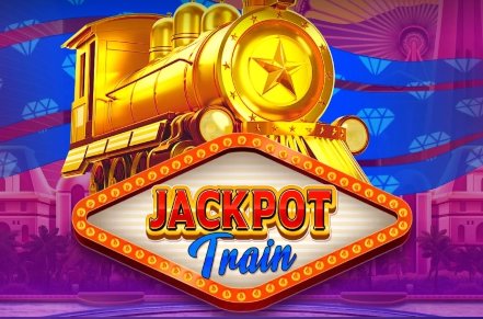 Jackpot Train Slot Logo