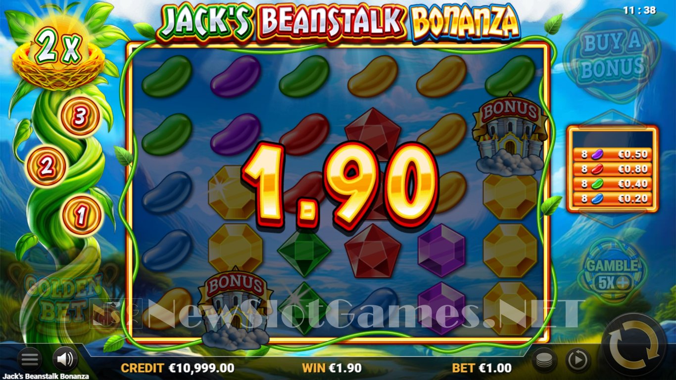 Jacks Beanstalk Bonanza Slot Demo Image