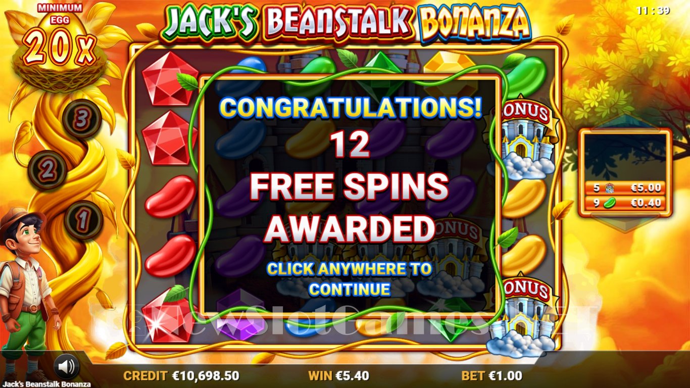 Jacks Beanstalk Bonanza Slot Review & Demo by Yggdrasil - Play Free Online
