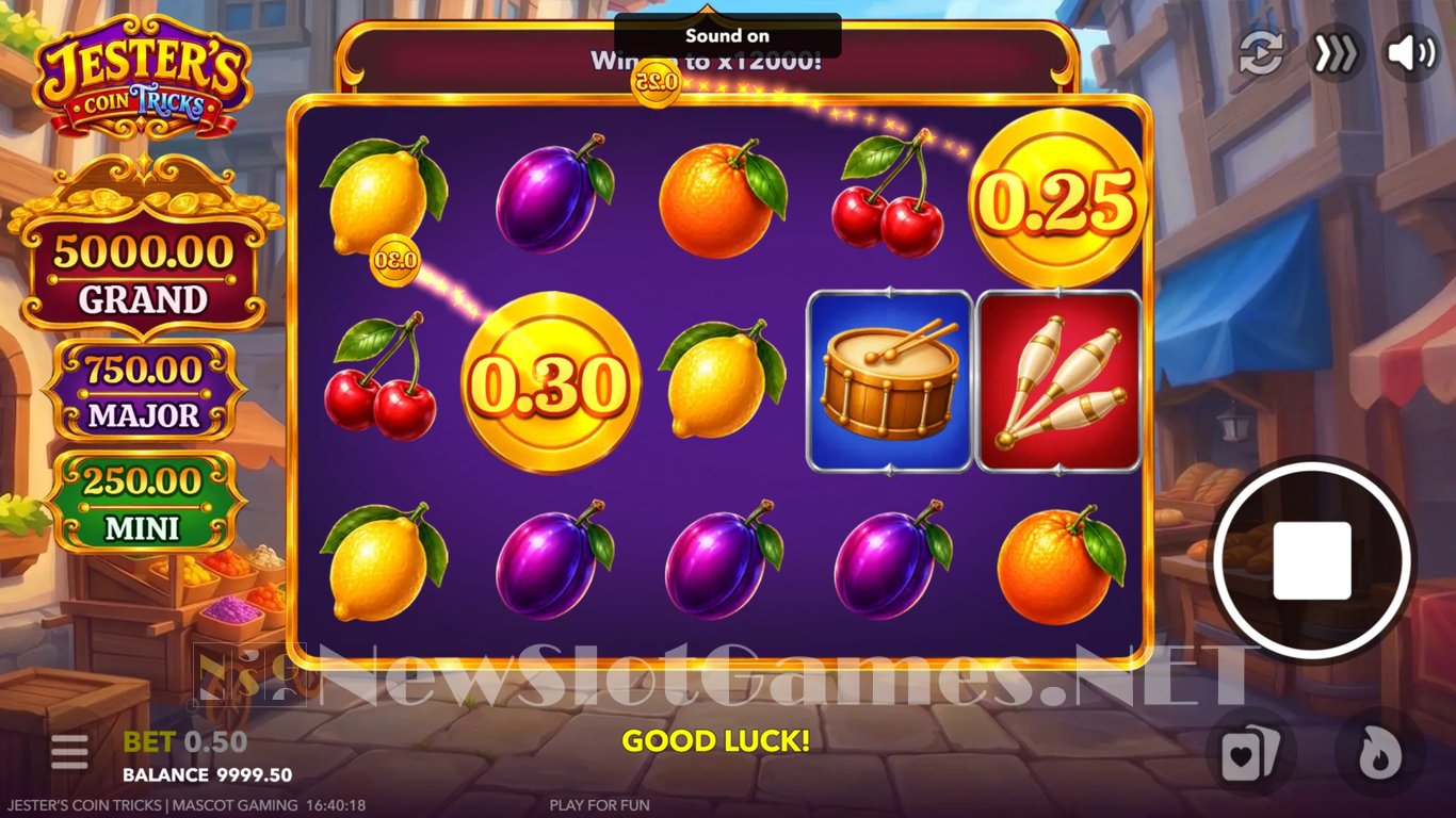 Jesters Coin Tricks Slot Demo Image