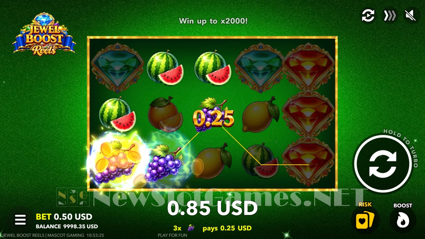 Jewel Boost Reels Slot Demo Image