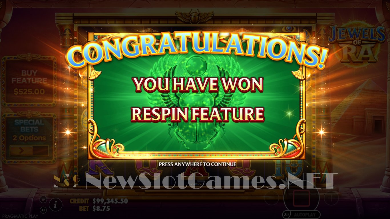 Jewels of Ra Slot Slot Image in Demo - pic. 5