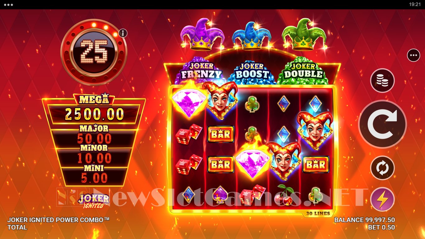 Joker Ignited Power Combo Slot Slot Image in Demo - pic. 3