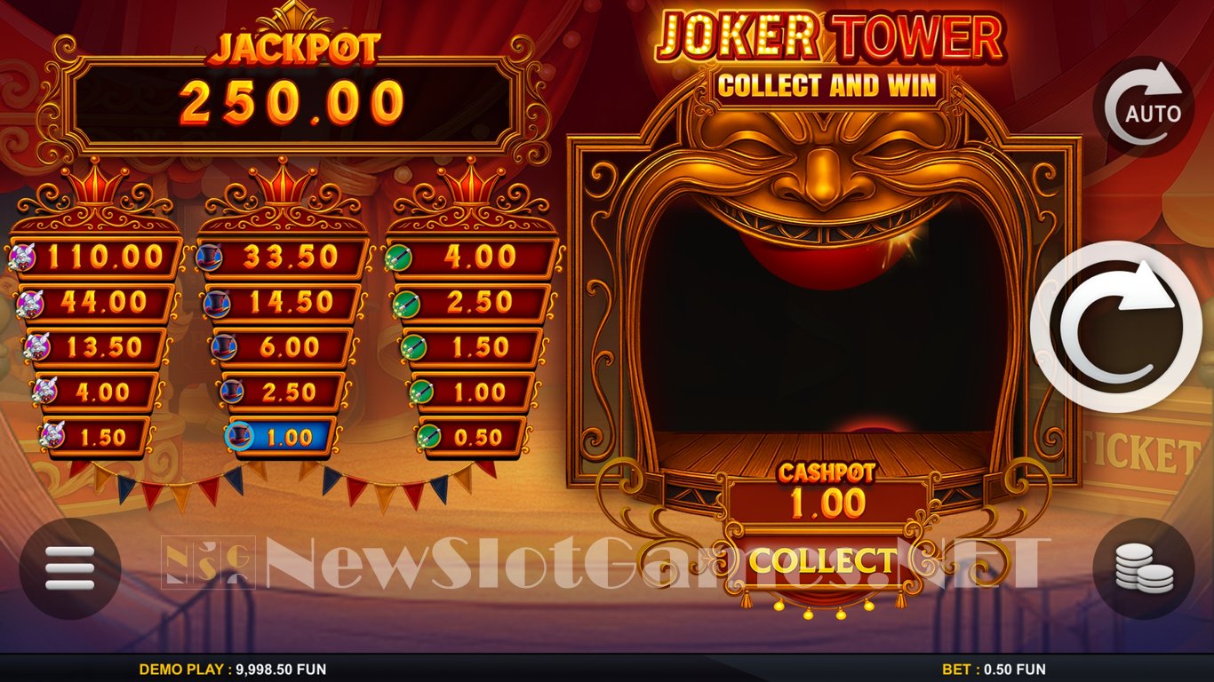Joker Tower Collect and Win Slot Slot Image in Demo - pic. 2