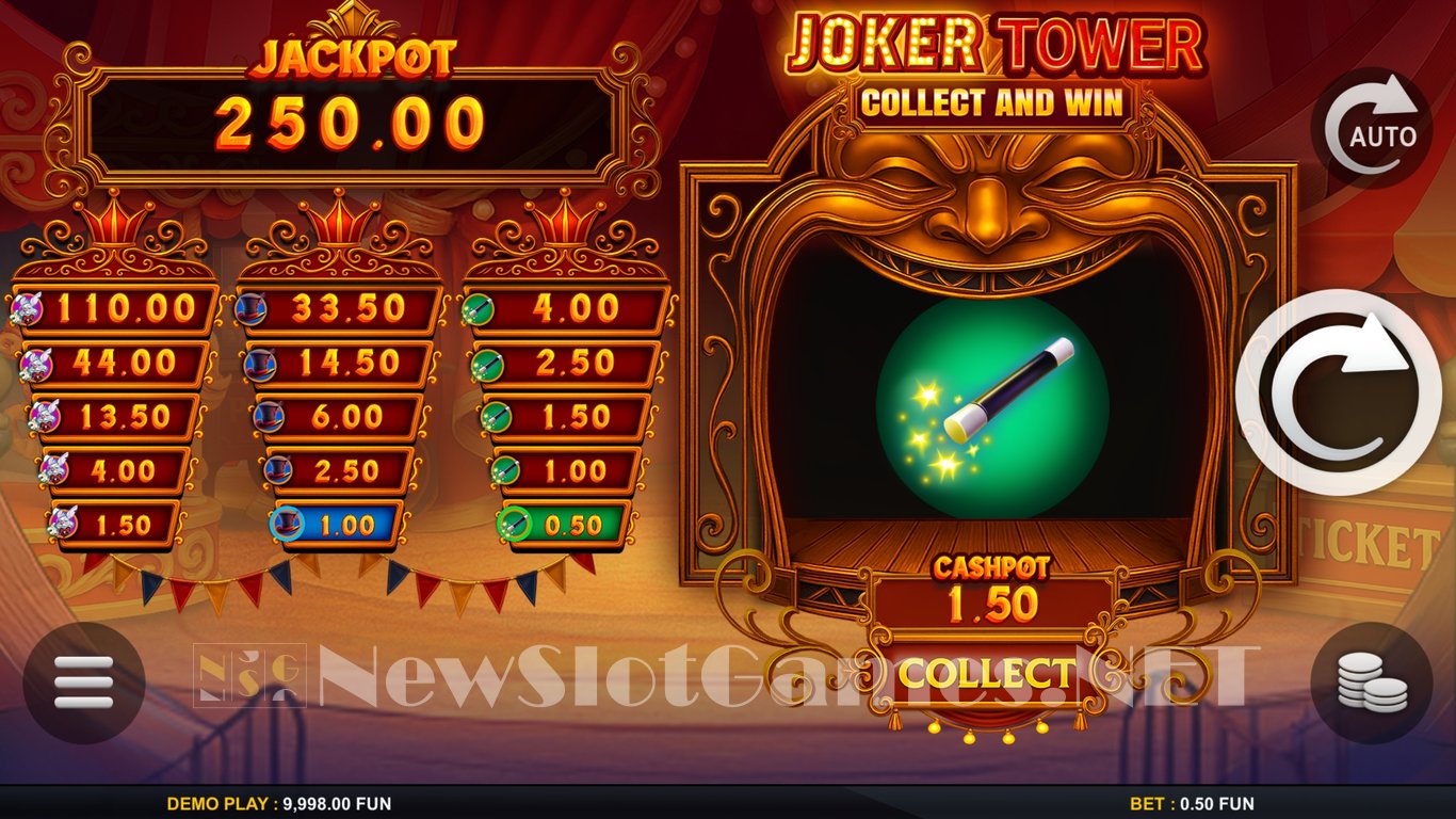 Joker Tower Collect and Win Slot Slot Image in Demo - pic. 3