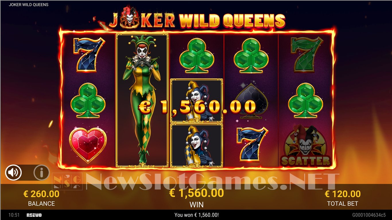 Joker Wild Queens Slot Slot Image in Demo - pic. 3