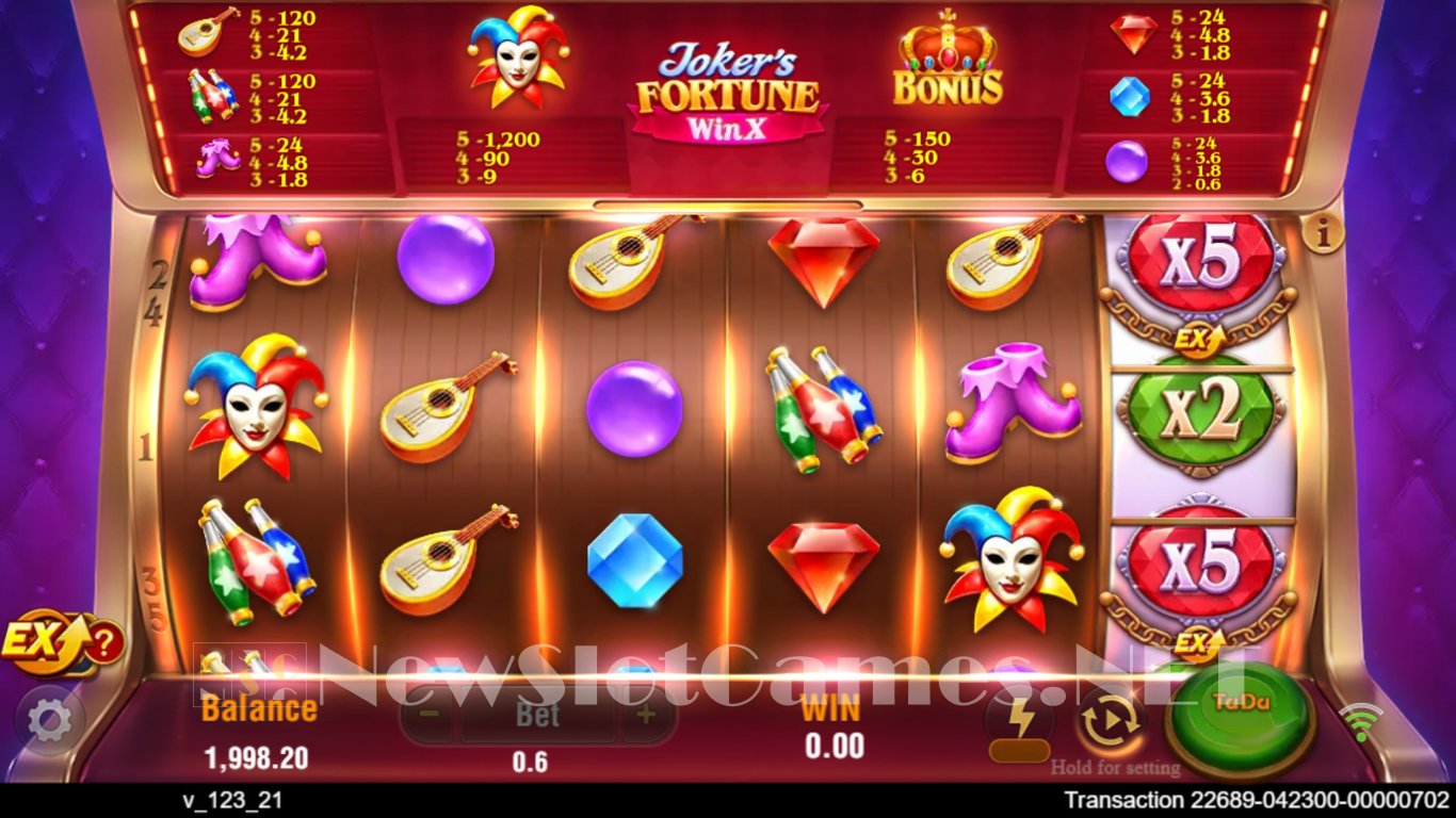 Jokers Fortune Win X Slot Slot Image in Demo - pic. 2