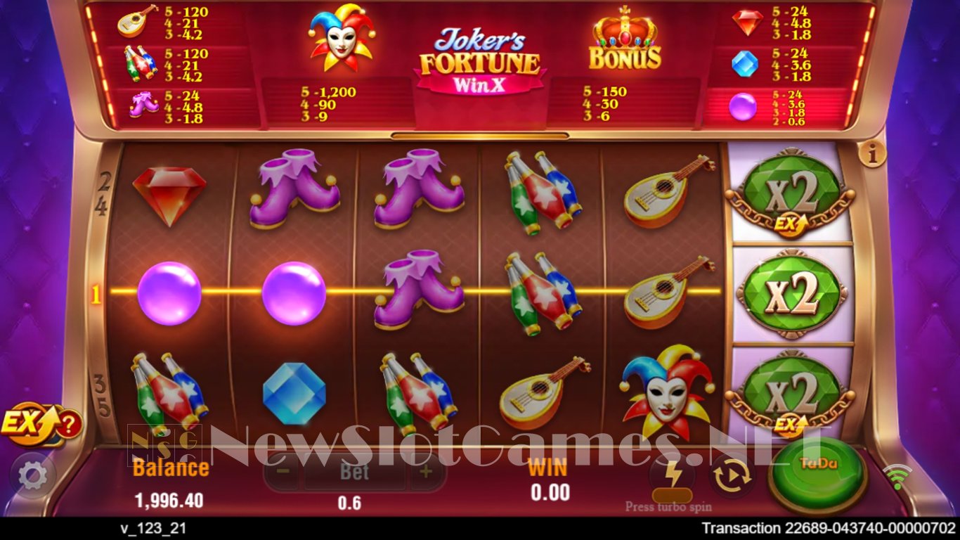 Jokers Fortune Win X Slot Slot Image in Demo - pic. 3