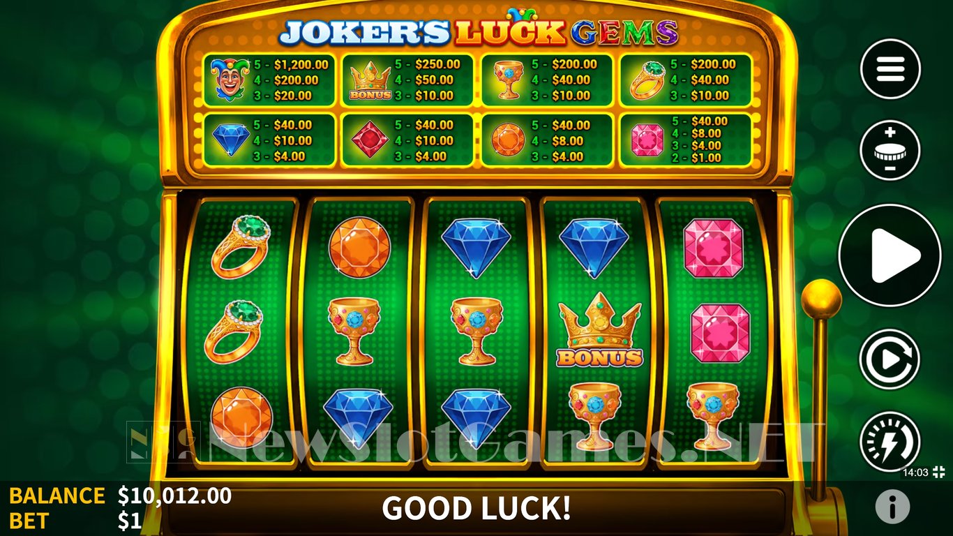 Jokers Luck Gems Slot Slot Image in Demo - pic. 2