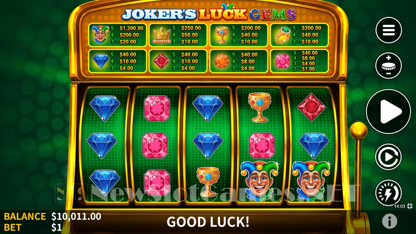 Jokers Luck Gems Slot Slot Image in Demo - pic. 3