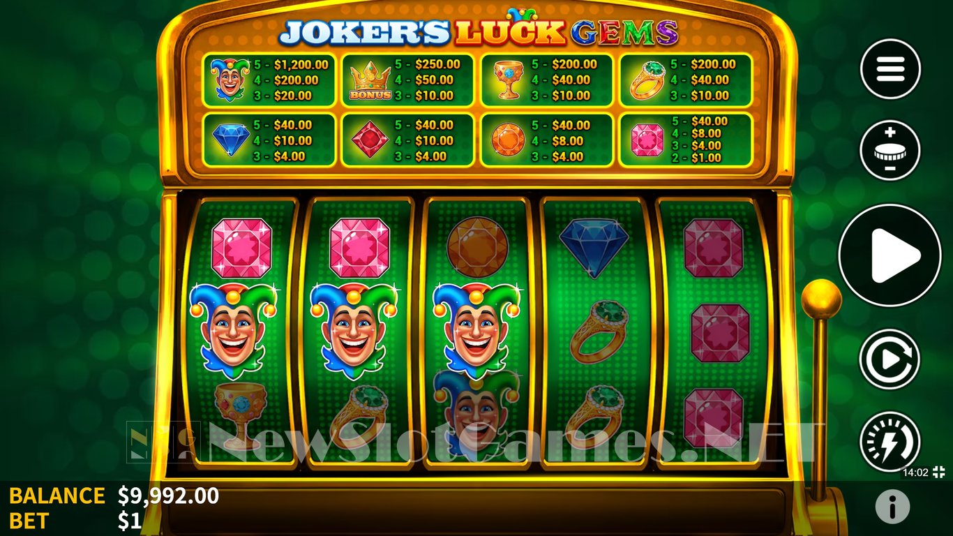 Jokers Luck Gems Slot Slot Image in Demo - pic. 4
