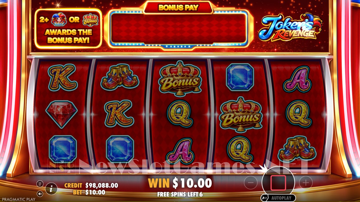Jokers Revenge Slot Slot Image in Demo - pic. 10