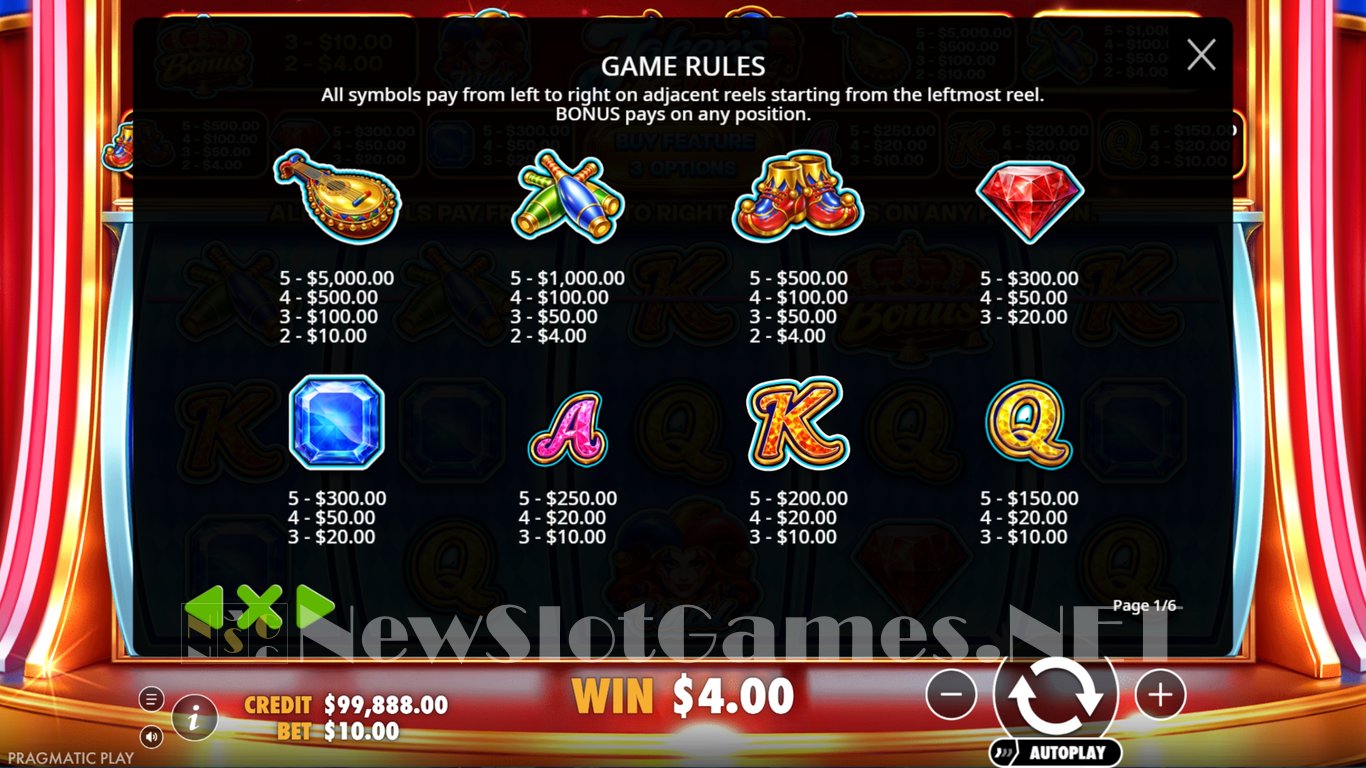 Jokers Revenge Slot Slot Image in Demo - pic. 5