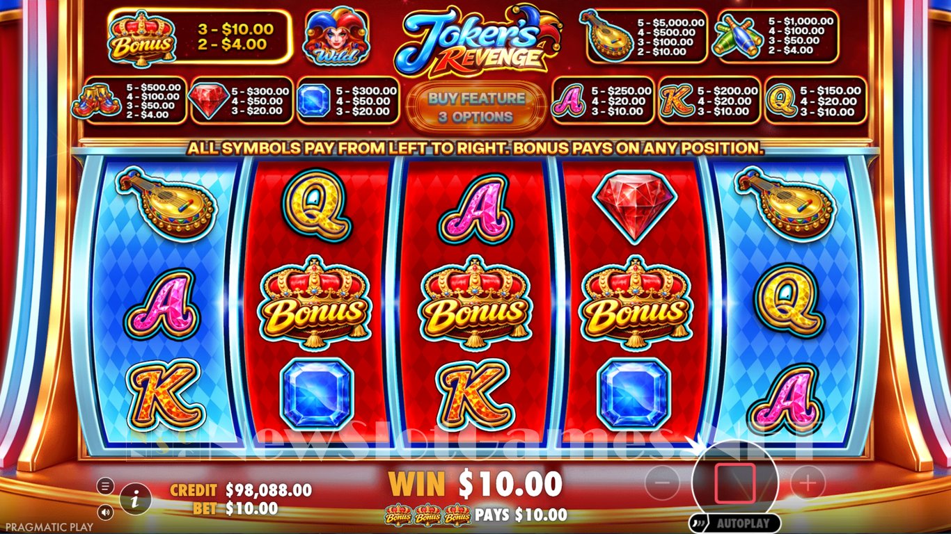 Jokers Revenge Slot Slot Image in Demo - pic. 8