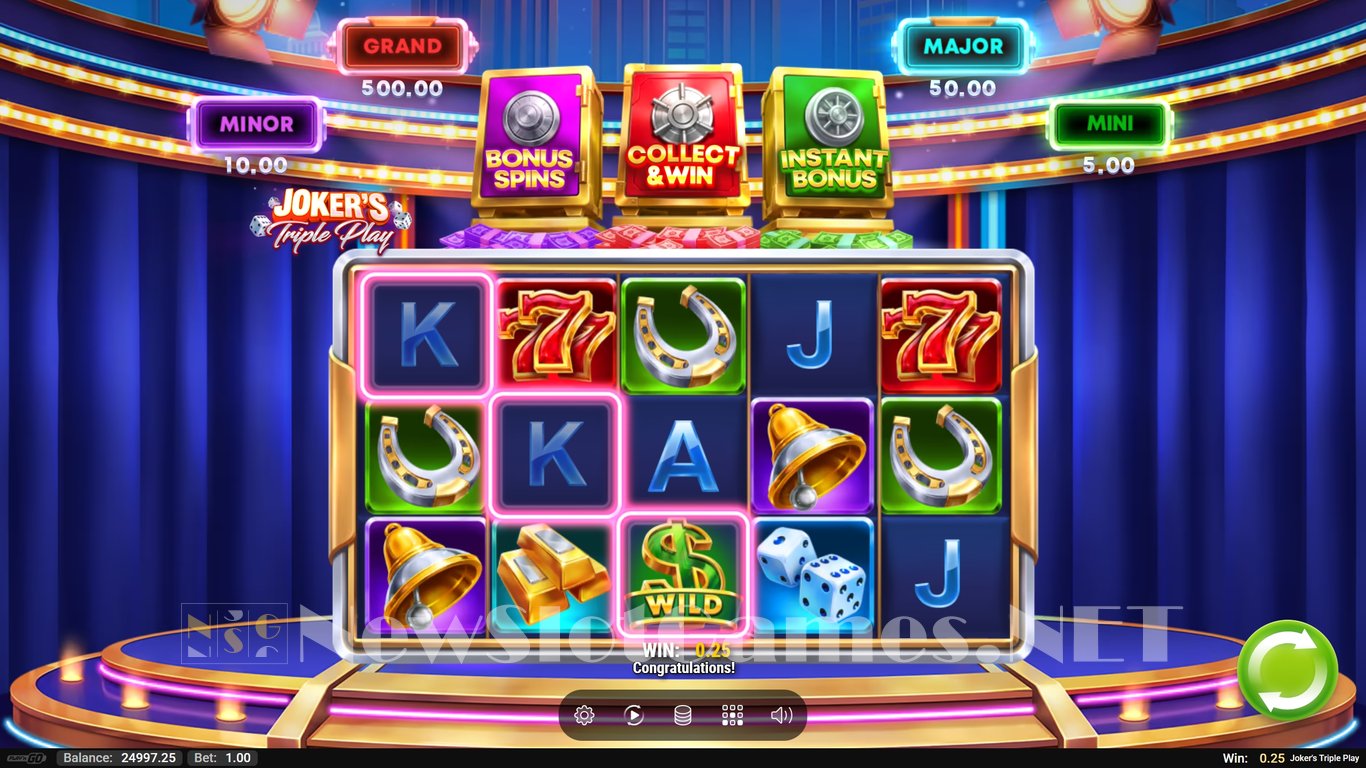 Jokers Triple Play Slot Slot Image in Demo - pic. 3