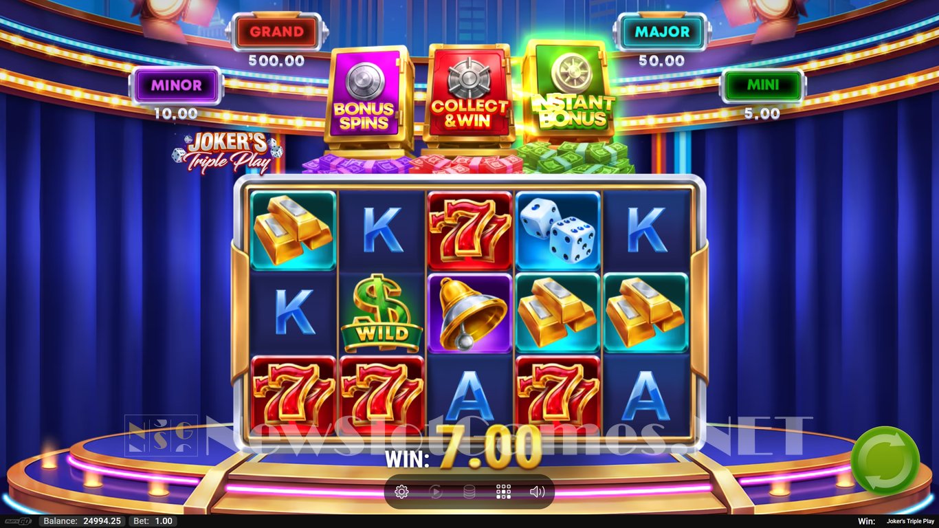 Jokers Triple Play Slot Slot Image in Demo - pic. 5