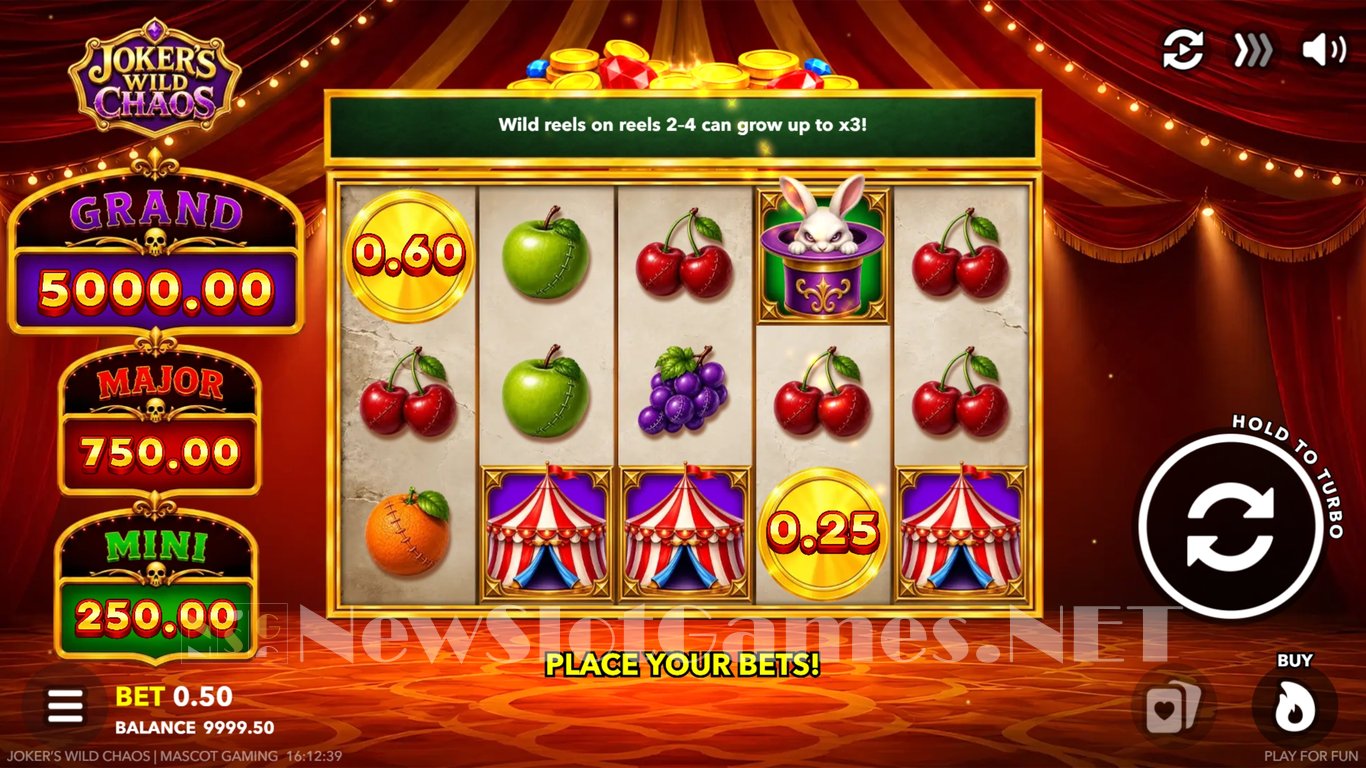 Jokers Wild Chaos Slot Demo Image