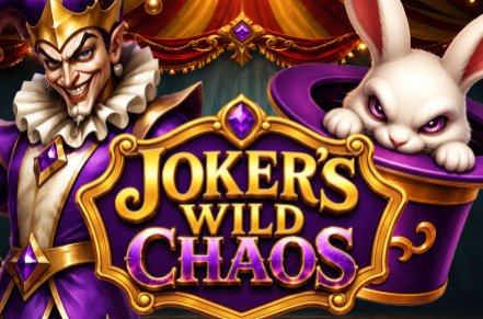 Jokers Wild Chaos Slot Logo