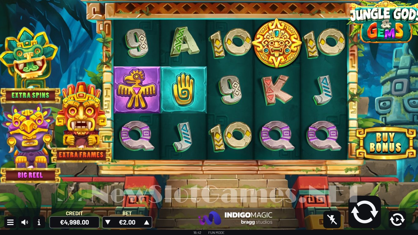 Jungle Gods & Gems Slot Demo Image