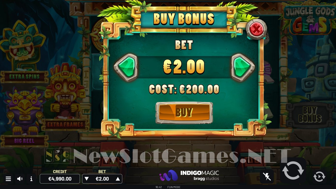 Jungle Gods & Gems Slot Slot Image in Demo - pic. 2