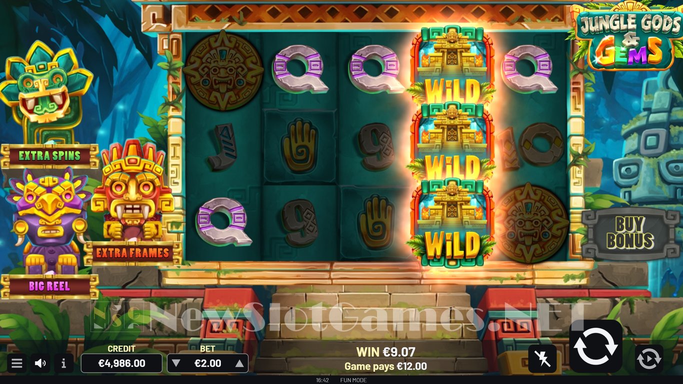 Jungle Gods & Gems Slot Slot Image in Demo - pic. 3