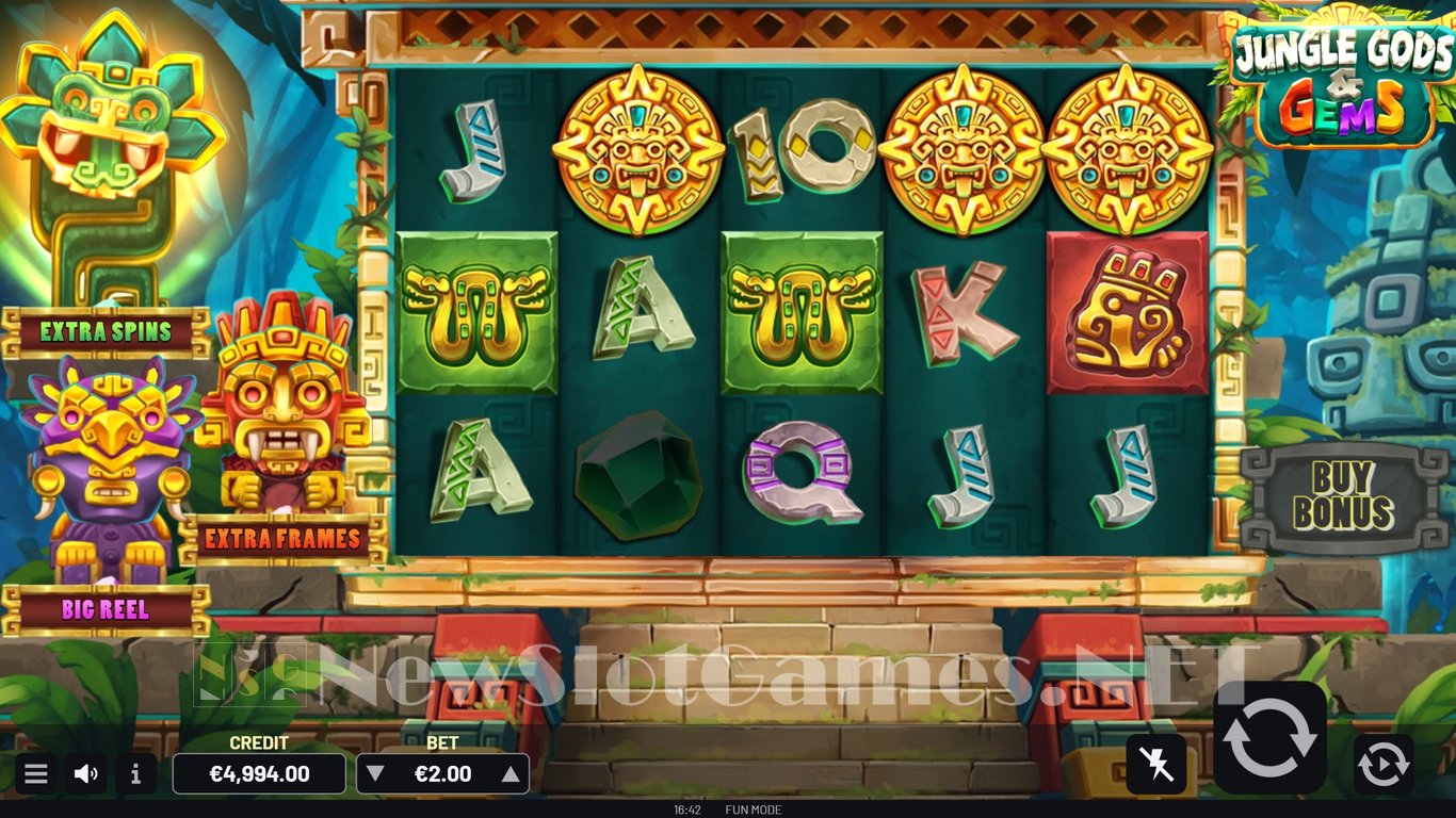 Jungle Gods & Gems Slot Slot Image in Demo - pic. 4