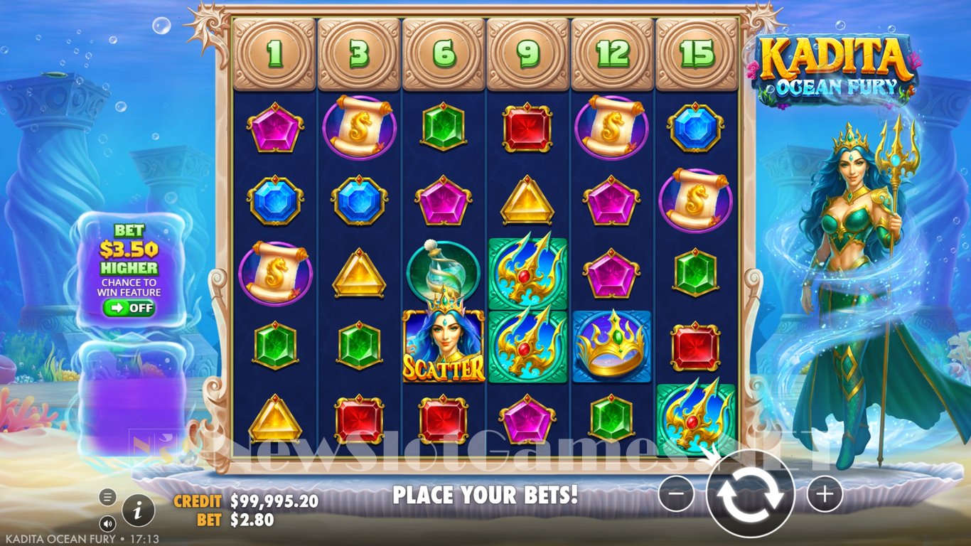 Kadita Ocean Fury Slot Slot Image in Demo - pic. 2