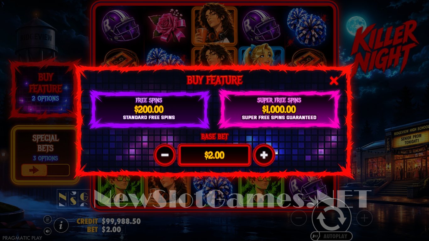 Killer Night Slot Slot Image in Demo - pic. 3