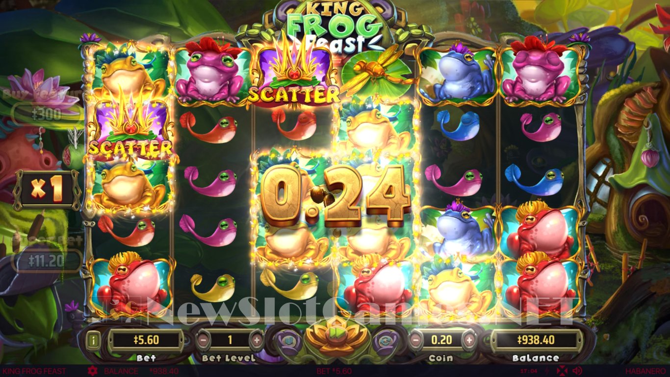 King Frog Feast Slot Slot Image in Demo - pic. 3