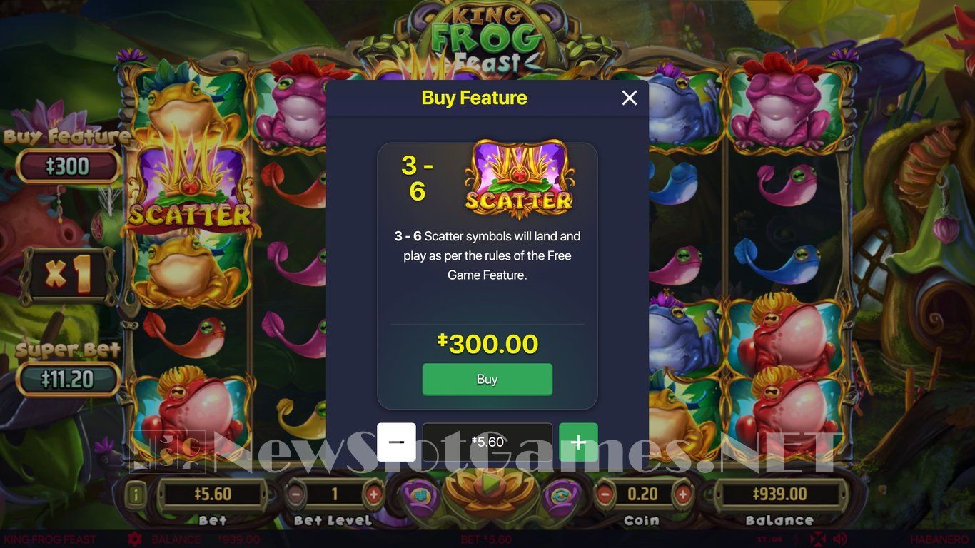 King Frog Feast Slot Slot Image in Demo - pic. 4