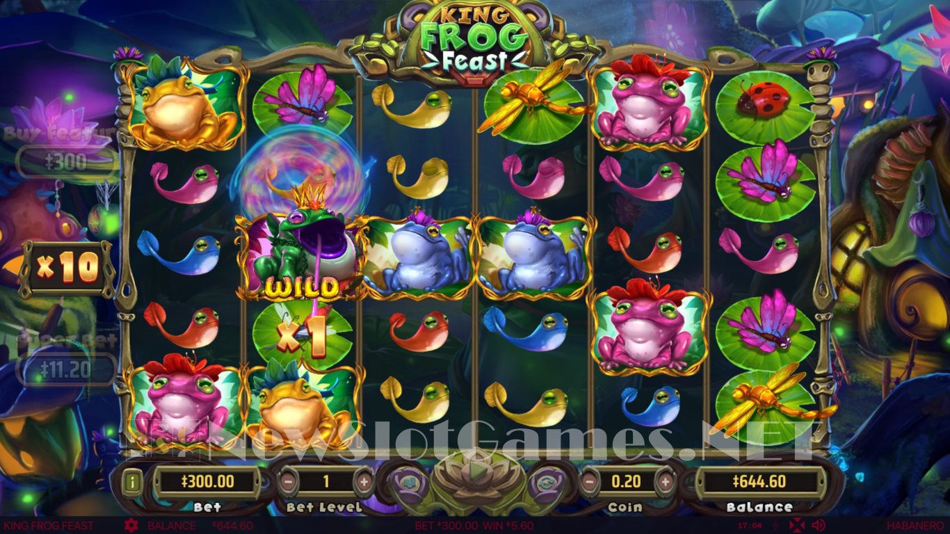 King Frog Feast Slot Slot Image in Demo - pic. 6