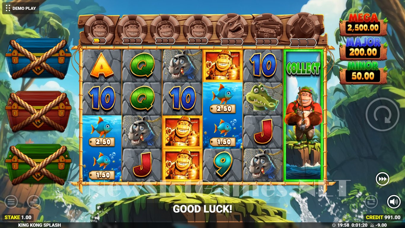King Kong Splash Slot Slot Image in Demo - pic. 3