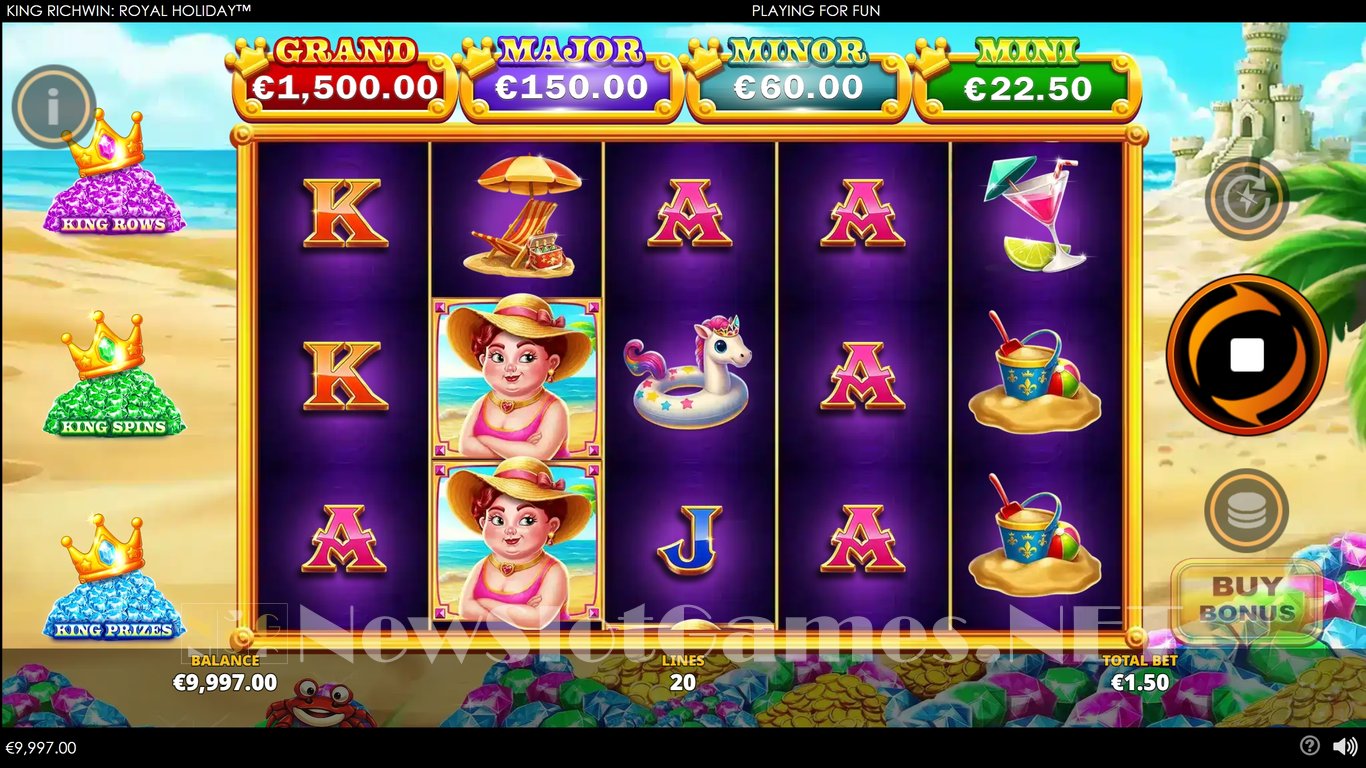 King Richwin Royal Holiday Slot Demo Image