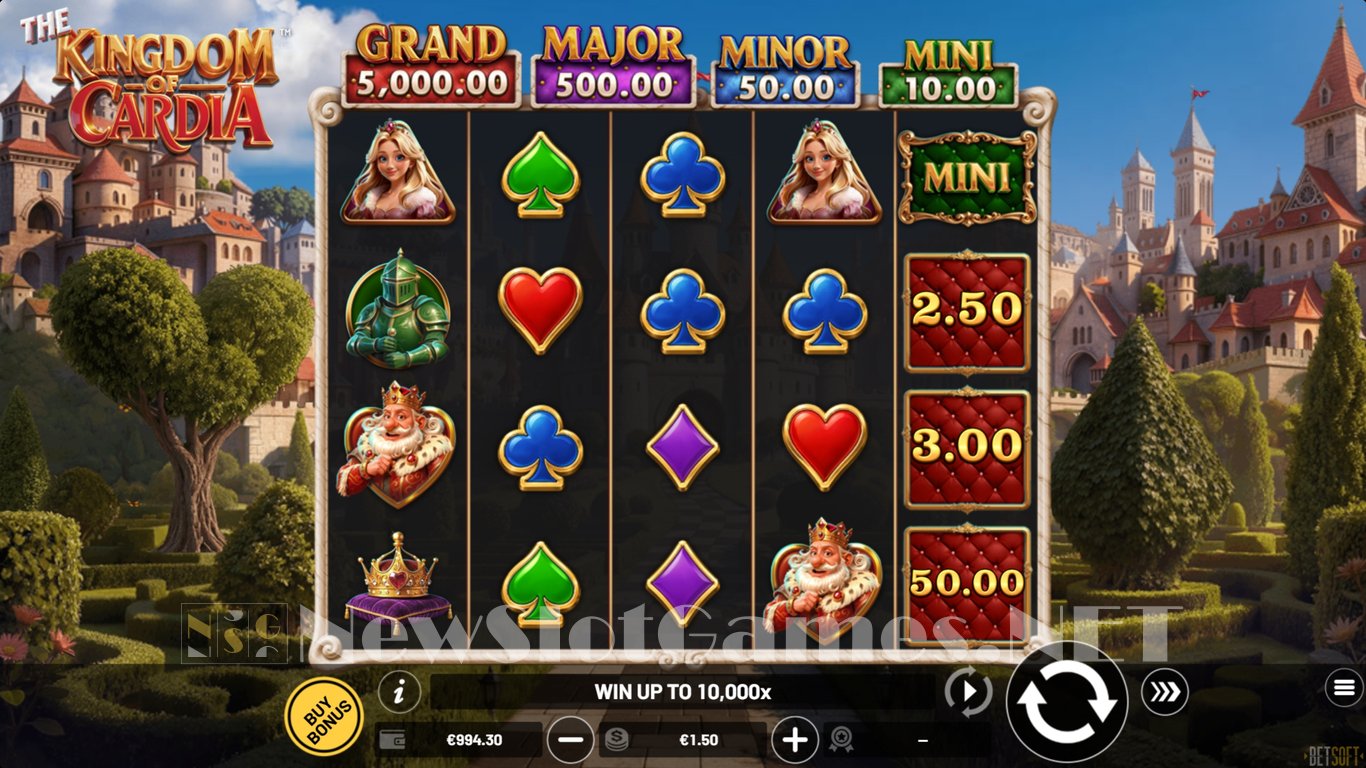 The Kingdom of Cardia Slot Slot Image in Demo - pic. 2