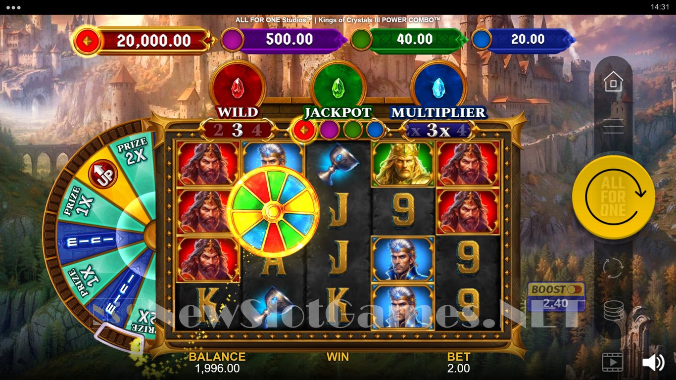 Kings of Crystals III Power Combo Slot Slot Image in Demo - pic. 2