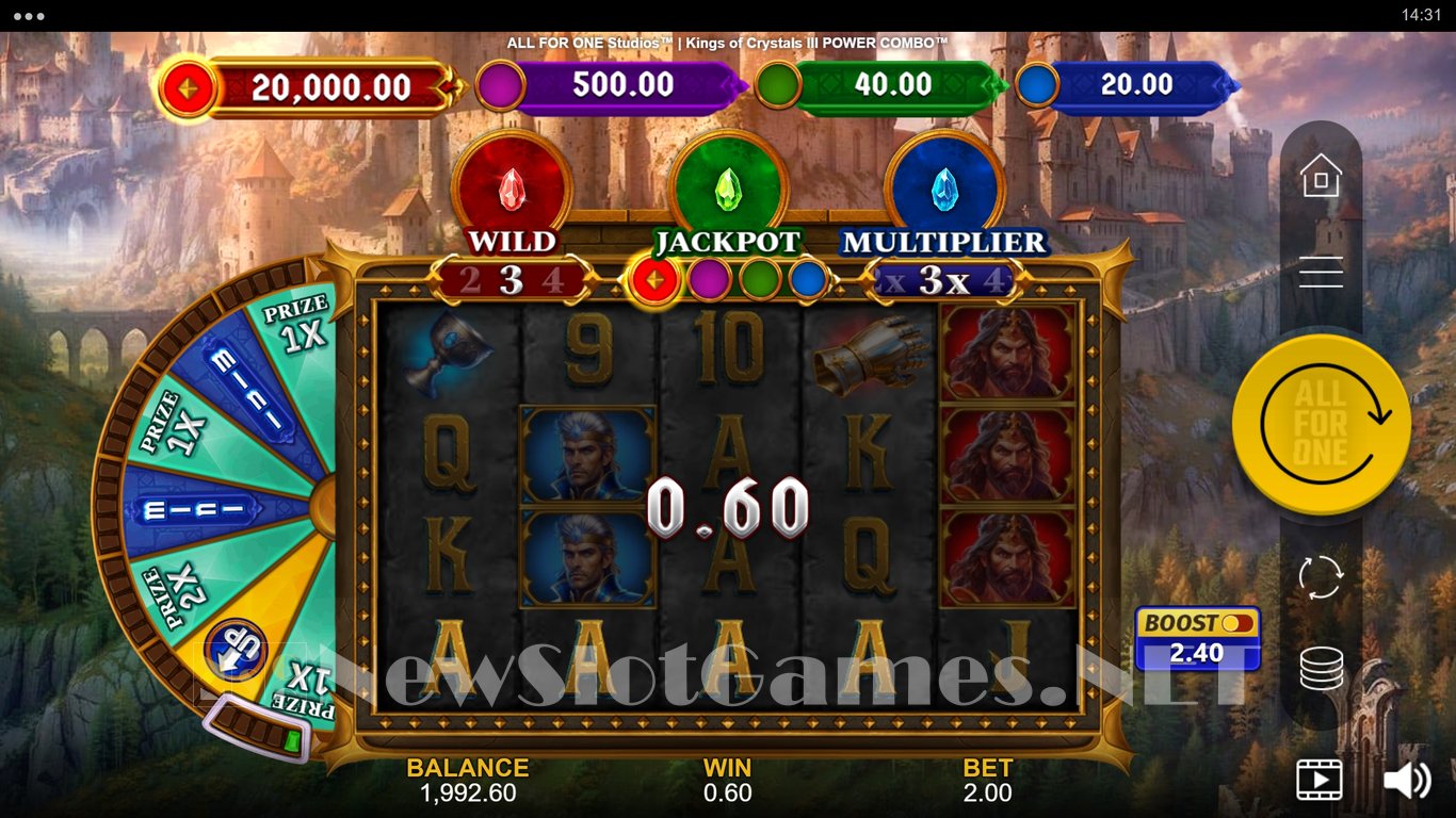 Kings of Crystals III Power Combo Slot Slot Image in Demo - pic. 3