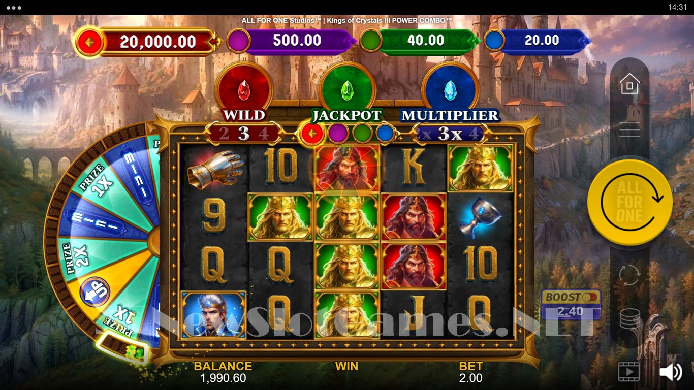 Kings of Crystals III Power Combo Slot Slot Image in Demo - pic. 4