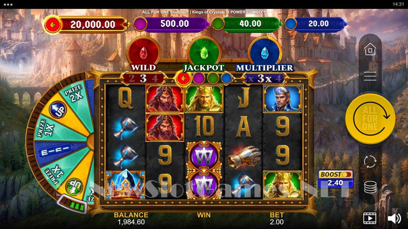 Kings of Crystals III Power Combo Slot Slot Image in Demo - pic. 5