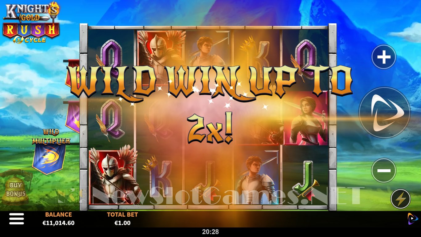 Knights Gold Rush 3 Cycle Slot Slot Image in Demo - pic. 4