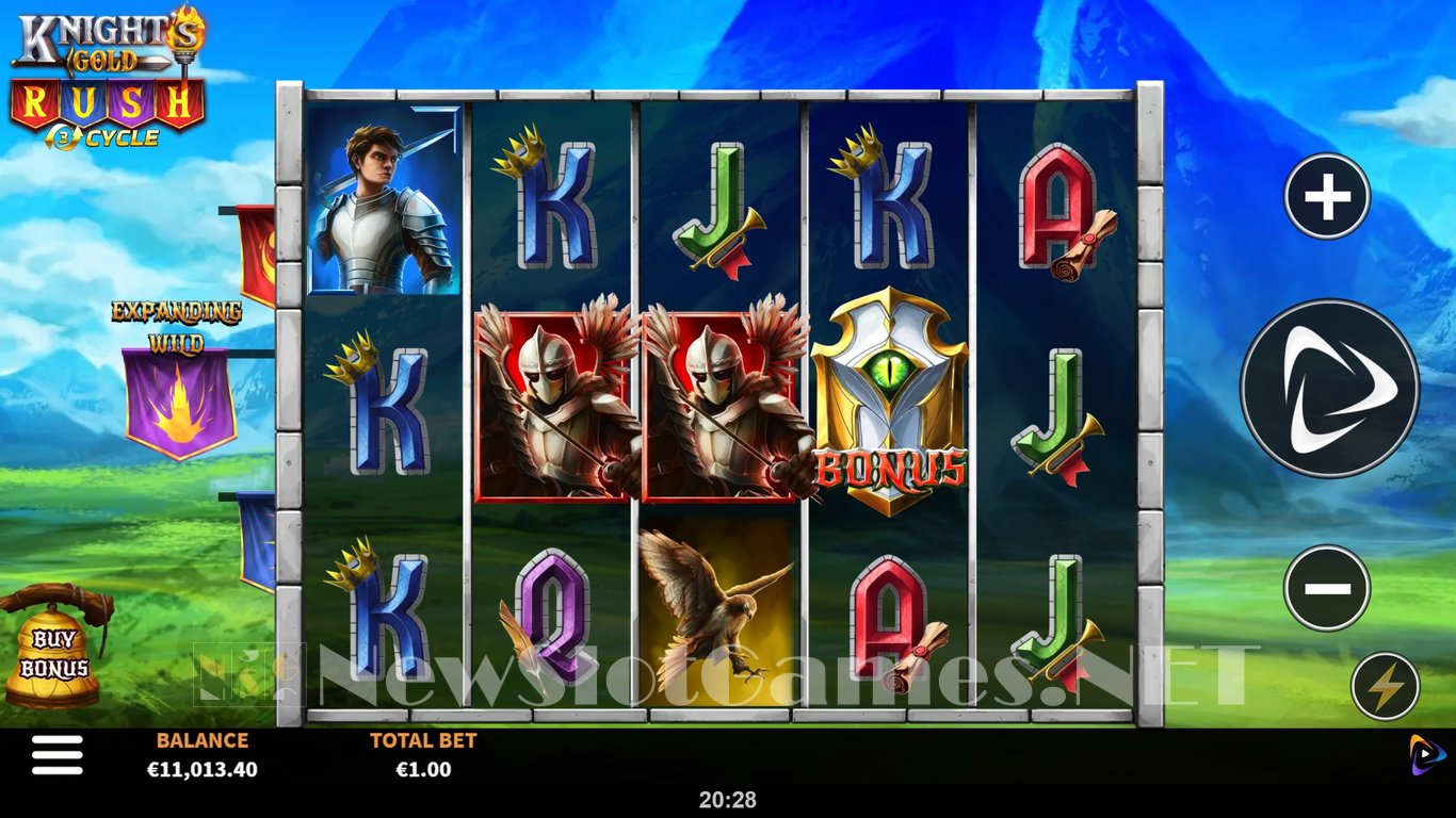 Knights Gold Rush 3 Cycle Slot Slot Image in Demo - pic. 5