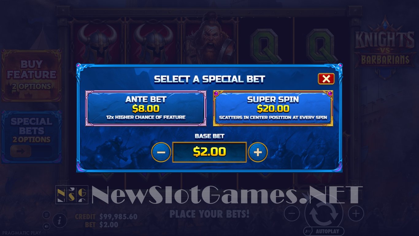 Knights vs Barbarians Slot Slot Image in Demo - pic. 3