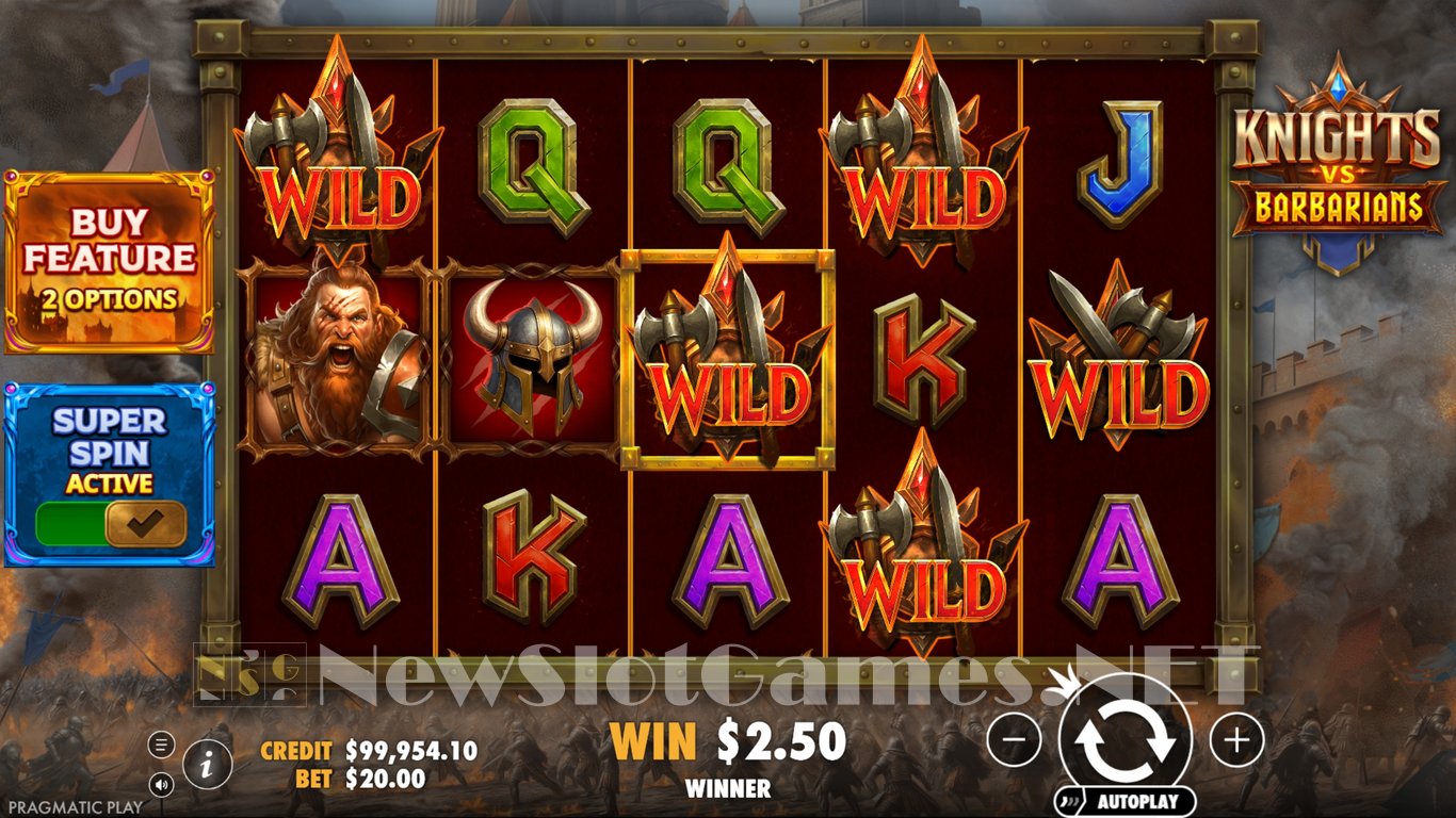 Knights vs Barbarians Slot Slot Image in Demo - pic. 4