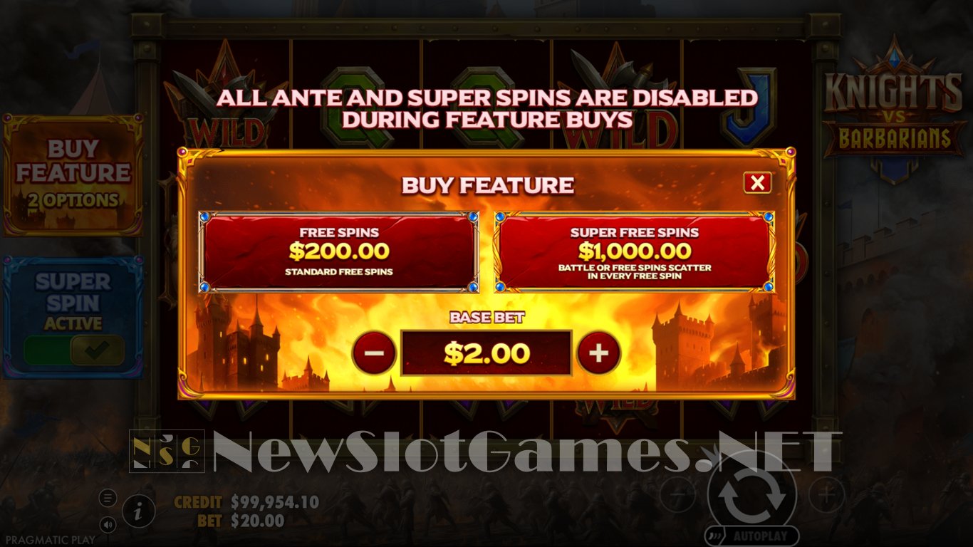 Knights vs Barbarians Slot Slot Image in Demo - pic. 6