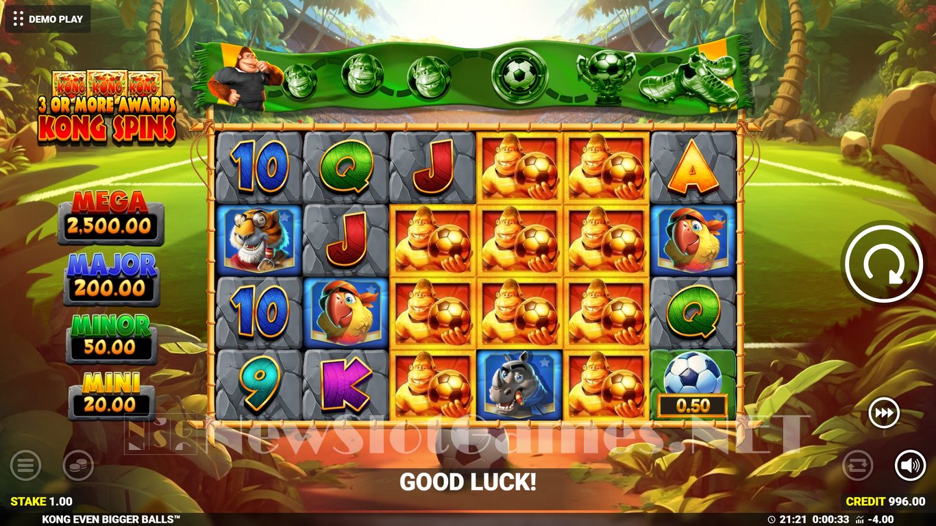 Kong Even Bigger Balls Slot Slot Image in Demo - pic. 2