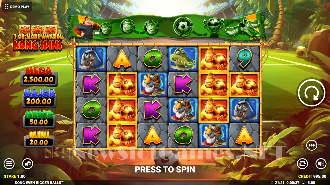 Kong Even Bigger Balls Slot Slot Image in Demo - pic. 4