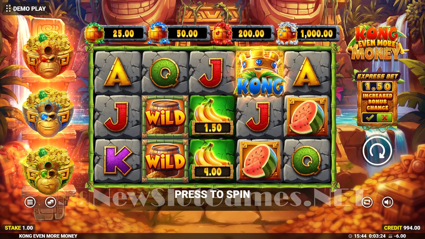 Kong Even More Money Slot Slot Image in Demo - pic. 4