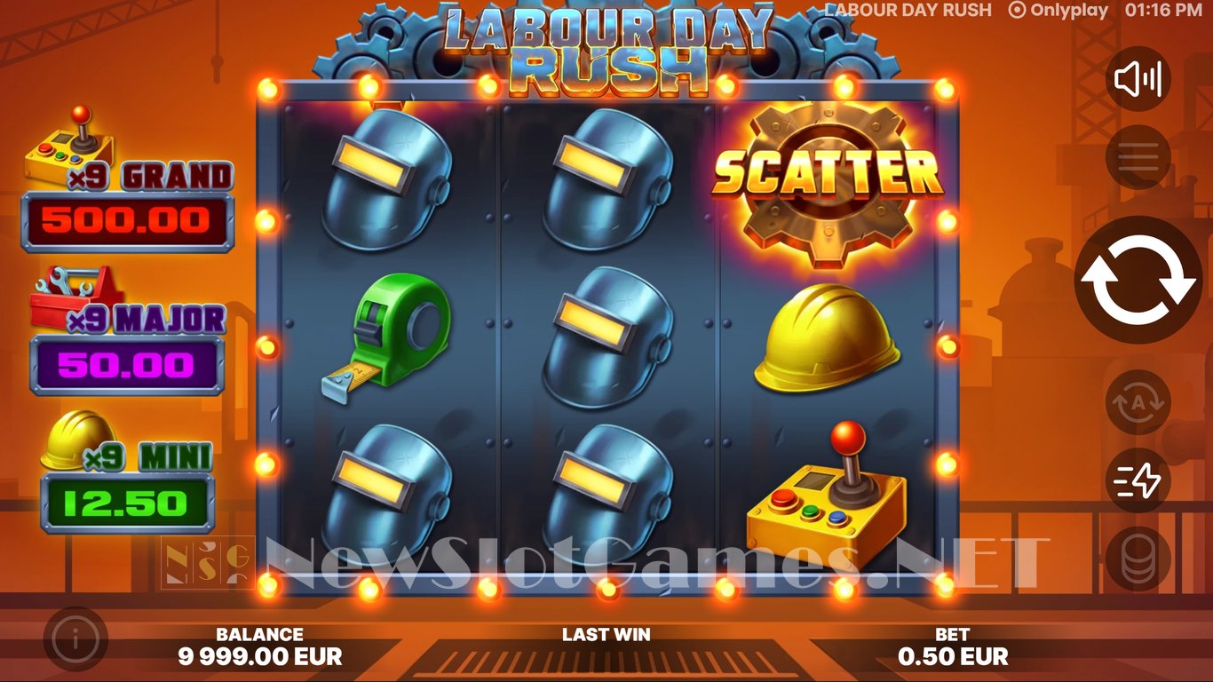 Labour Day Rush Slot Demo Image