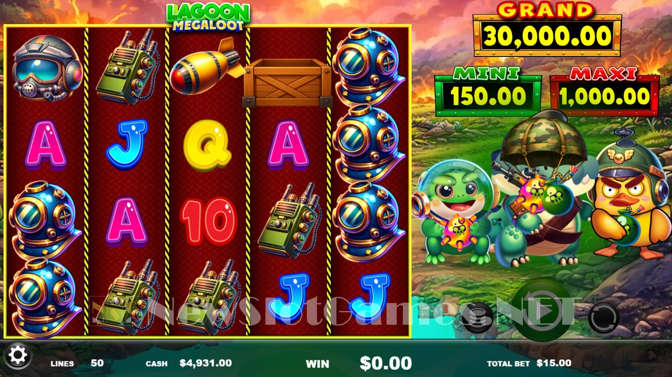 Lagoon MegaLoot Slot Slot Image in Demo - pic. 3