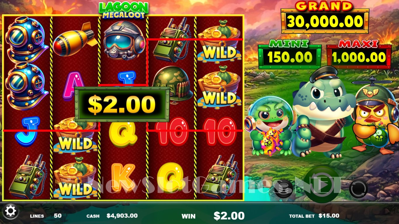 Lagoon MegaLoot Slot Slot Image in Demo - pic. 4